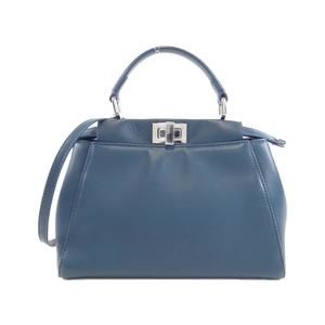 FENDI Silver Peekaboo Bag